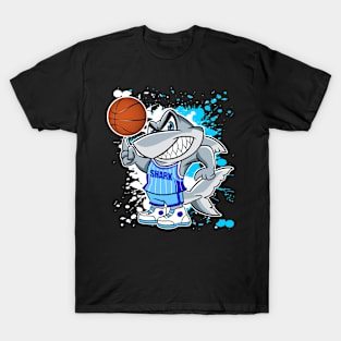 SHARK BASKETBALL T-Shirt